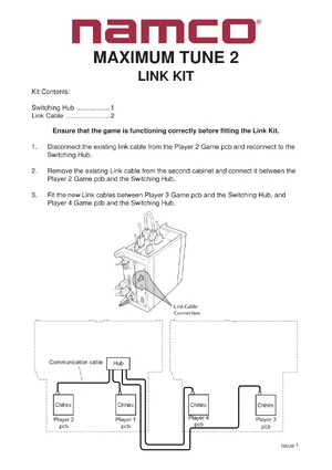 maximum tune 2 link conversion kit instructions|namco|games|.webp