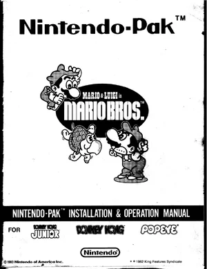 mario bros installation operation manual|nintendo|games|.webp