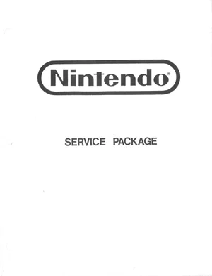 package table of contents service manual|nintendo|games|.webp