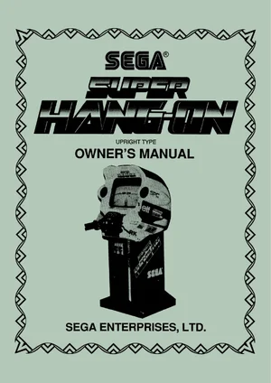 super hang on upright owner's manual|sega|games|.webp