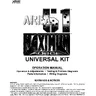 Area 51 Maximum Force Universal Feb 1988 conversion kit instructions (Atari)