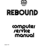 Rebound service bulletin (Atari)