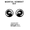 Mortal Kombat conversion kit instructions (Bally / Midway)