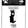 Rabbit Punch Universal Field Maunal instruction manual (Bally / Midway)