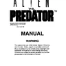 Alienvs Preditor manual (Capcom)
