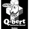 Qbert manual (Gottlieb)