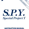 S P Y Special Project instruction manual (Konami)
