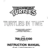 Tmnt Turtles In Time manual (Konami)