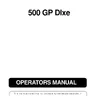 500GP Deluxe manual (Namco)
