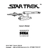 Star Trek manual (Sega)